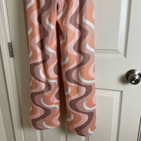 Princess Polly Women's Flare Pants - Multi/Pink Size 4 - Picture 9 of 12